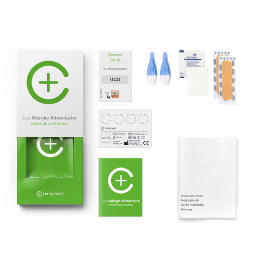 Test allergie alimentaire | cerascreen®