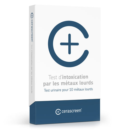 Test d'intoxication par les métaux lourds