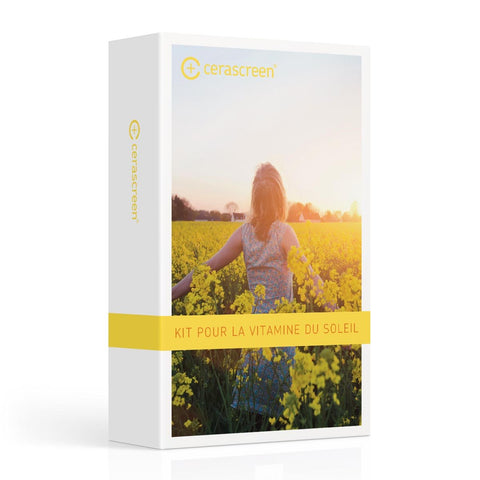 Kit Vitamine soleil - 2 tests taux vitamine D