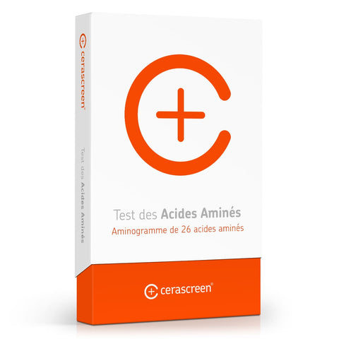 Test carence en acides amines essentiels, semi et non essentiels - cerascreen
