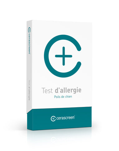 Test allergie chien - boite test sanguin cerascreen