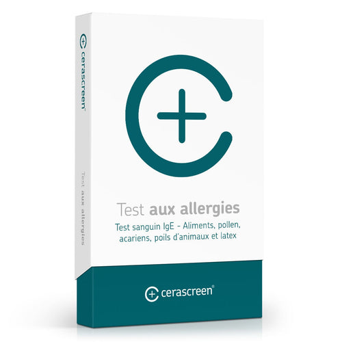Test IgE allergies - analyse de sang cerascreen